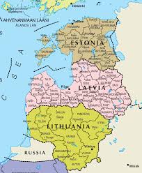 Baltic Republics Map