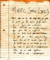music-song-lyrics-sheet